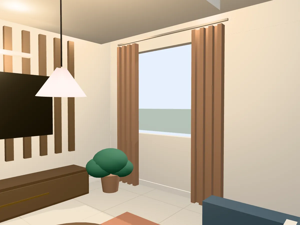 Apartment interior in Hyderabad